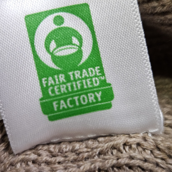 JCrew Women L Lady Jacket Cardigan Sweater Gold Button Brown Quiet Luxury Cotton - Picture 12 of 16